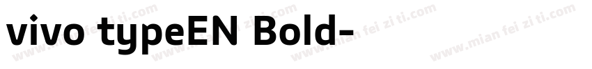 vivo typeEN Bold字体转换